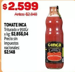 Inca - Tomate Triturado