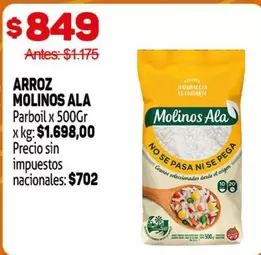 Molinos Ala - ARROZ MOLINOS ALA Parboil