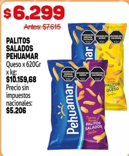 Pehuamar - PALITOS SALADOS