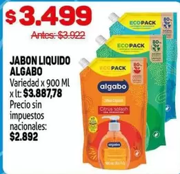 Algabo - JABON LIQUIDO