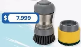Soap Dispensing Brush