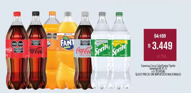 Coca cola - Coca-Cola, Fanta, Sprite