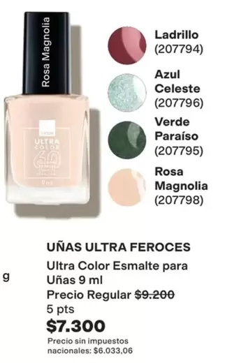 Ultra - Uñas ULTRA FEROCES Color Esmalte para Uñas