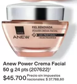 Anew - Power Crema Facial 50 g 24 pts (207622)