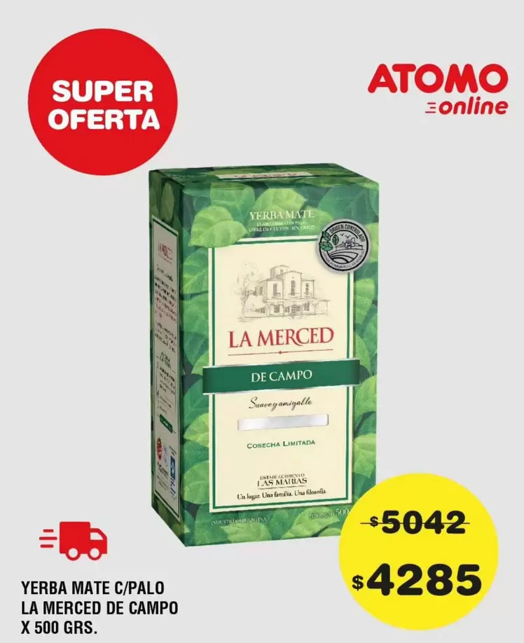 La Merced - YERBA MATE C/PALO