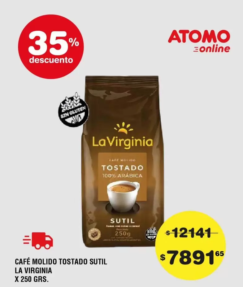 La Virginia - CAFÉ MOLIDO TOSTADO SUTIL