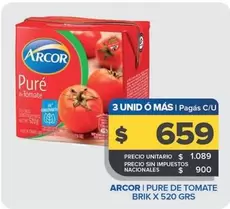 Arcor - Pure De Tomate
