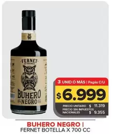 Buhero Negro - Fernet