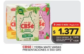 CBSE - Yerba Mate