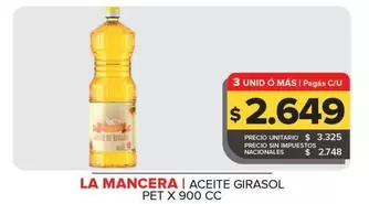 La Mencera - Aceite Girasol 