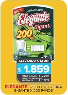 Elegante - Rollo de Cocina Gigante