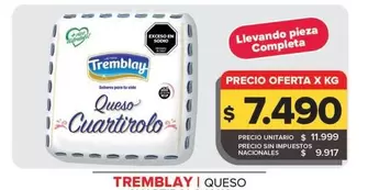 Tremblay - Queso