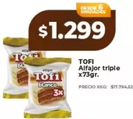 Tofi - Alfajor triple
