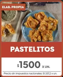 X$ - PASTELITOS