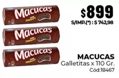 Macucas - Galletitas