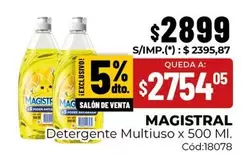 Magistral - Detergente Multiuso
