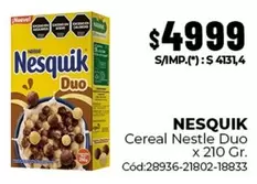 Nesquik - Cereal Nestle Duo