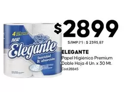 Elegante - Papel Higiénico Premium Doble Hoja
