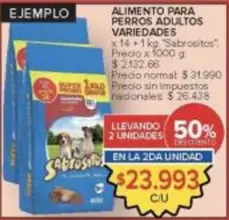 X$ - ALIMENTO PARA PERROS ADULTOS