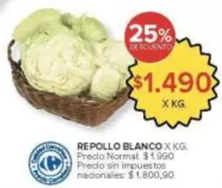 Carrefour - REPOLLO BLANCO