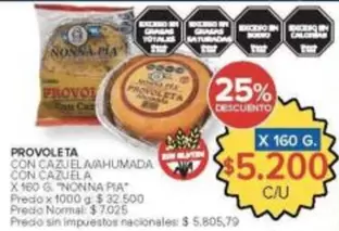 X$ - PROVOLETA CON CAZUELA/AHUMADA
