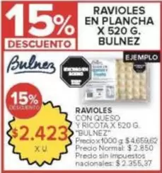 X$ - RAVIOLI EN PLANCHA
