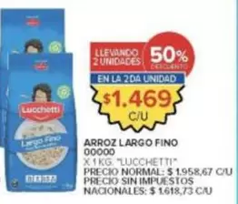 Lucchetti - ARROZ LARGO FINO 00000