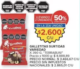 Terrabusi - Galletitas surtidas variedad