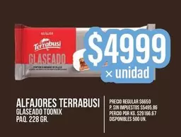Terrabusi - ALFAJORES GLASEADO TOONIX