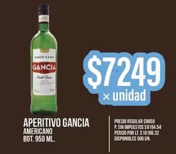 Gancia - APERITIVO