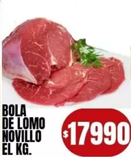 BOLA DE LOMO NOVILLO