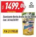 Borita - Suavizante Aroma Sol Dp 900ml Cod. 34146/26701