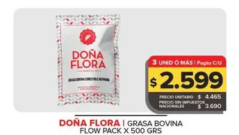 Dona Flora - Grasa Bovina