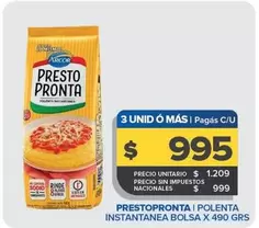 Arcor - Prestopronta Polenta Instantanea