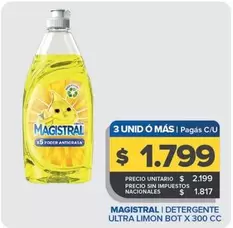 Magistral - Detergente Ultra Limon