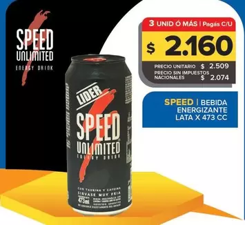 Speed - Bebida Energizante