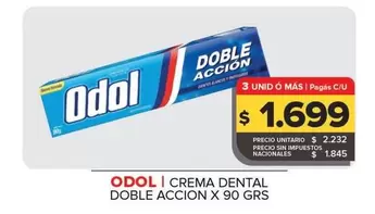 Odol - Crema Dental Doble Accion
