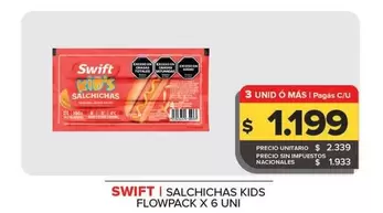 Swift - Salchichas Kids