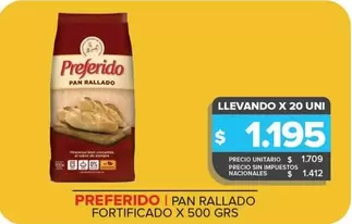 Preferido - Pan Rallado Fortificado