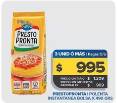 Arcor - Prestopronta Polenta Instsantanea 