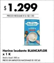 Blancaflor - Harina leudante