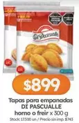 Di Pascualle - Tapas para empanadas