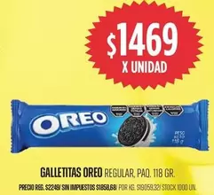 Oreo - GALLETITAS REGULAR