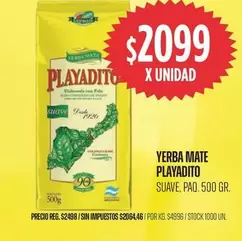 Playadito - YERBA MATE