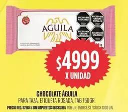 Aguila - CHOCOLATE