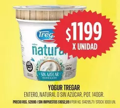 Tregar - Yogur