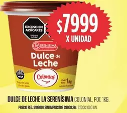 X$ - Dulce de Leche