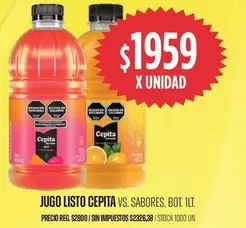 Cepita - JUGO LISTO