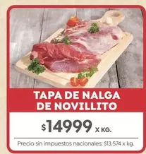 X$ - TAPA DE NALGA DE NOVILLITO