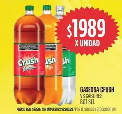 Crush - Gaseosa